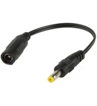 Adaptateur  Fiche DC Femelle 5.5/2.1mm vers Fiche DC Male 4.0/1.7mm