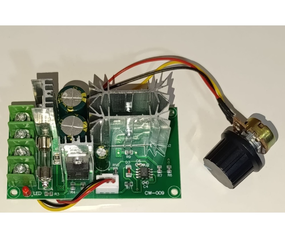 Module variateur de vitesse moteur PWM 20 A, 10-60 V CC.