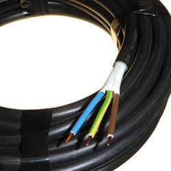 Câble d'alimentation électrique 3 x 1 mm