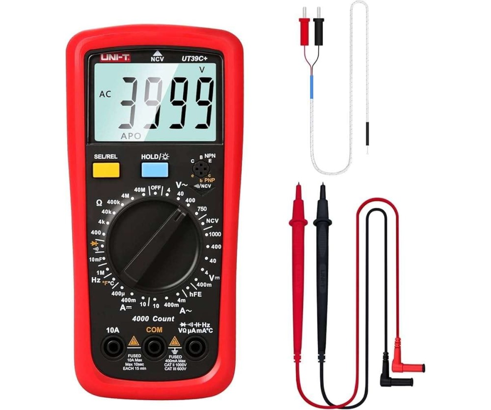 Multimètre UNI-T UT39C+