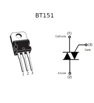 Thyristor SCR BT151