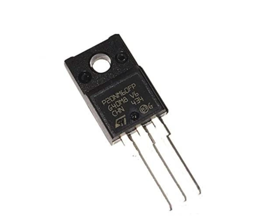 Transistor MOSFET STP20NM60FP