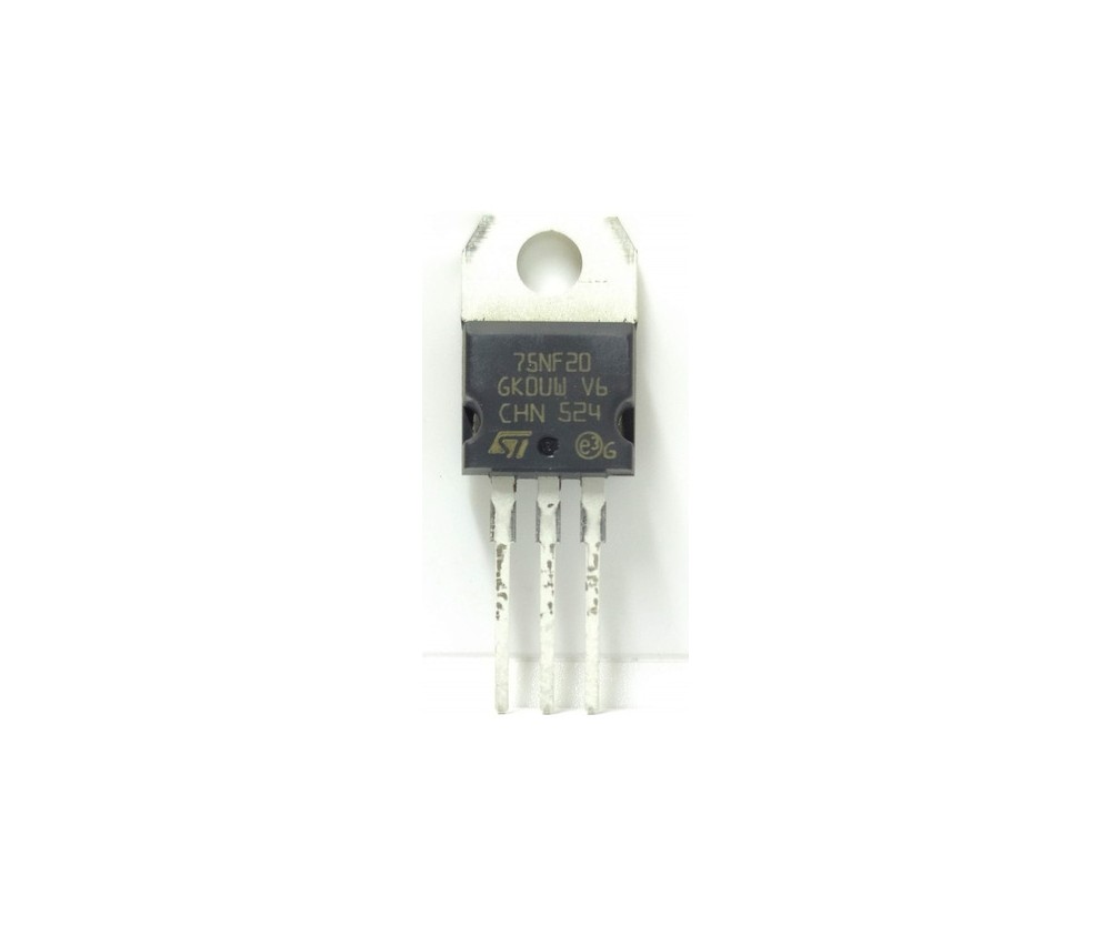 Transistor MOSFET STP75NF20 P75NF20